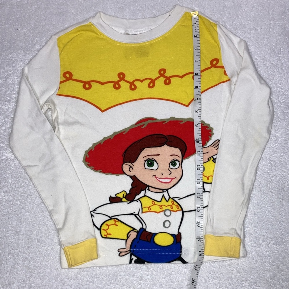 Disney store Toy Story Jessie cowgirl snug fit cotton pajamas 10/12 - Picture 2 of 9